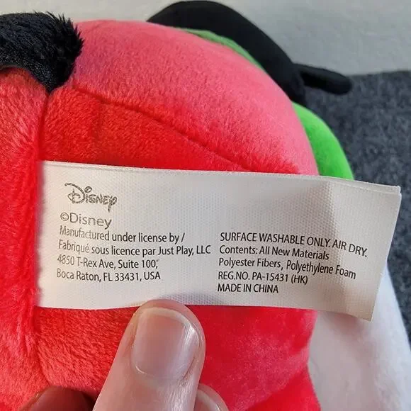 NWT Disney Mickey Mouse Elf Christmas Plush 19" Holiday Just Play Suspenders - Picture 7 of 10